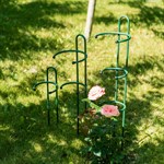 металлические садовые опоры