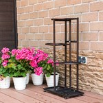 металлическая подставка под цветы