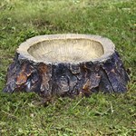 кашпо садовое пень