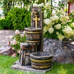 Садовый умывальник с ведёрком U07563 стеклопластик - фото 94451 Садовый умывальник с ведёрком U07563 стеклопластик - фото 94451