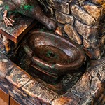 реалистично выполненный фонтан