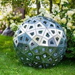 металлическая полигональная фигура