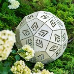 эффектная полигональная фигура шар эффектная полигональная фигура шар