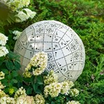 оригинальная металлическая полигональная фигура