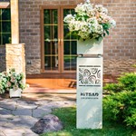 вазон уличный из металла вазон уличный из металла