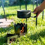 металлические разборные походные печи