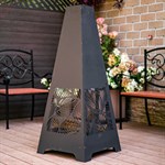 уличный металлический камин уличный металлический камин