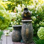 садовый фонтан