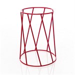 Цветочница на подоконник Лофт 66-605 d=10см цвет красный 66-605 - фото 95708