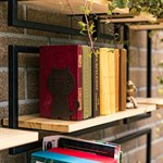 подставка для книг цв.коричневый