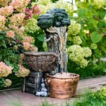 фонтан для дачи