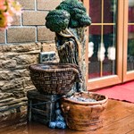 фонтан для дачи