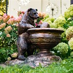 садовый декоративный фонтан