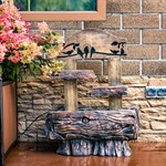 декоративный уличный фонтан