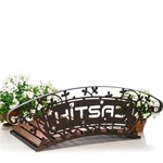 мостик из дерева и металла