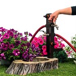 Кронштейн  для четырёх кранов на грядке 550-034 550-034 - фото 96093