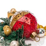 праздничный декоративный шар праздничный декоративный шар