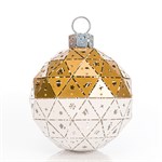 шар 1008 цв.золотой с белым шар 1008 цв.золотой с белым