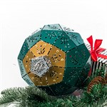 полигональный декоративный шар