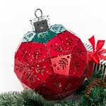 оригинальный новогодний шар