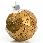 шарик из металла для новогоднего декора