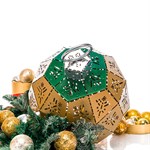 шар новогодний металлический