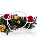 металлический подсвечник