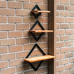 настенные полки лофт