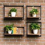 настенные полки лофт