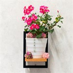 настенная полка с деревом