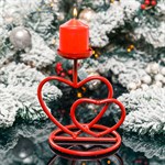 подсвечник сердца