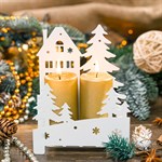 подсвечник для праздничного декора подсвечник для праздничного декора