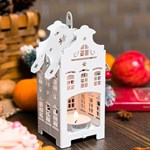 подсвечник 730-033 цв.белый