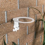 металлический настенный кронштейн для кашпо