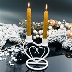 подсвечник 607-22 цв.белый подсвечник 607-22 цв.белый