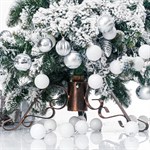 новогодняя елочная подставка