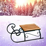 Санки декоративные 220-11