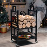 дровница 2-х уровневая