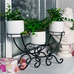 цветочница 41-943 цв.черный