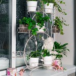 подставка 14-909 цв.белый с золотом