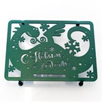 подставка 300-116 цв.зеленый