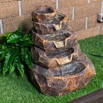 фонтан из искусственного камня