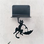 металлический декор для полки