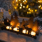 новогодний подсвечник новогодний подсвечник